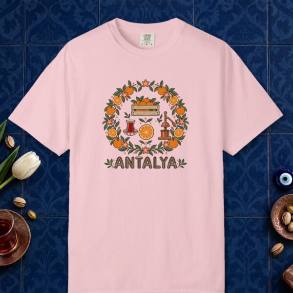 Orange Wreath Day Tee