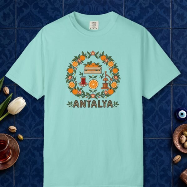 Orange Wreath Day Tee