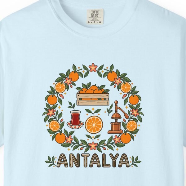 Orange Wreath Day Tee