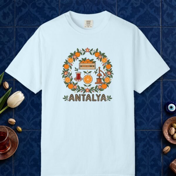Orange Wreath Day Tee