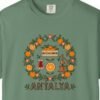 Orange Wreath Day Tee
