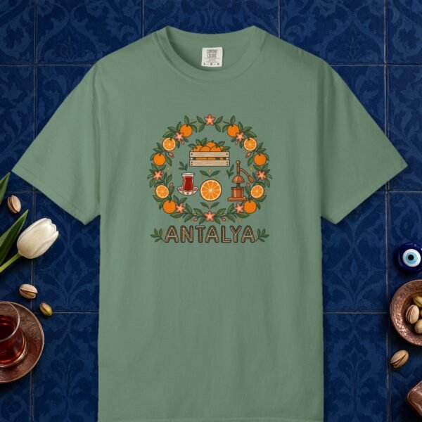 Orange Wreath Day Tee