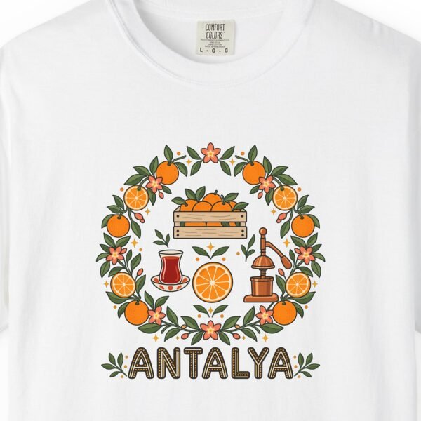 Orange Wreath Day Tee