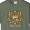 Orange Wreath Tee