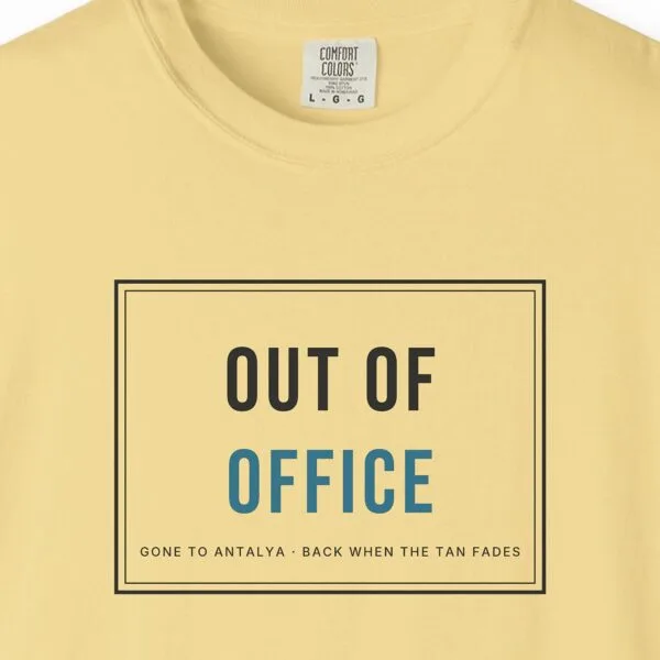 out-of-office-day-tee-butter-chest Out of Office Day Tee