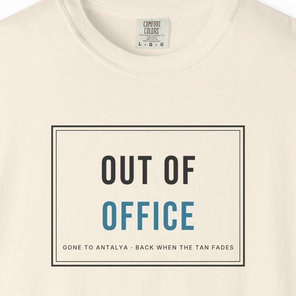 out-of-office-day-tee-ivory-chest Out of Office Day Tee