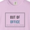 out-of-office-day-tee-orchid-chest Out of Office Day Tee
