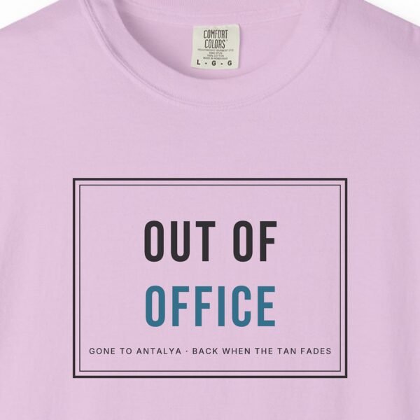 out-of-office-day-tee-orchid-chest Out of Office Day Tee