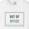 out-of-office-day-tee-white-chest Out of Office Day Tee