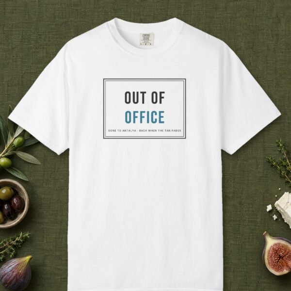 out-of-office-day-tee-white-front Out of Office Day Tee
