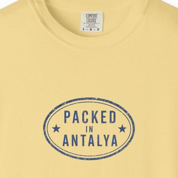 Packed in Antalya Blue Stamp Tee