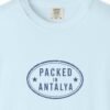 Packed in Antalya Blue Stamp Tee