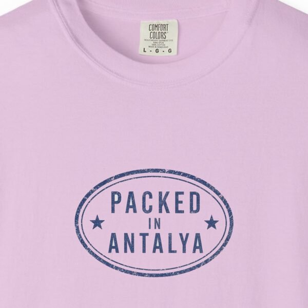 Packed in Antalya Blue Stamp Tee