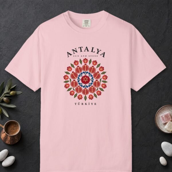 Pomegranate Mandala Sun and Stone Tee