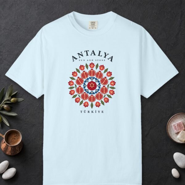 Pomegranate Mandala Sun and Stone Tee