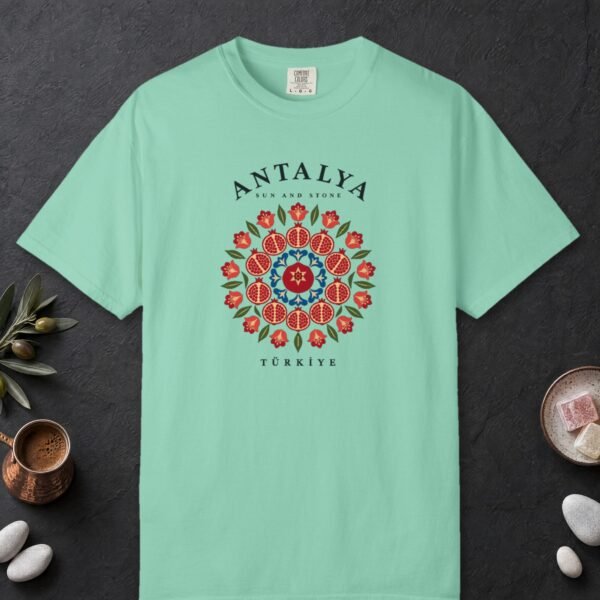 Pomegranate Mandala Sun and Stone Tee