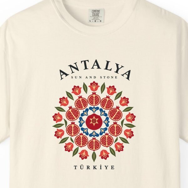 Pomegranate Mandala Sun and Stone Tee