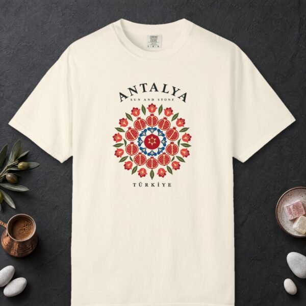 Pomegranate Mandala Sun and Stone Tee