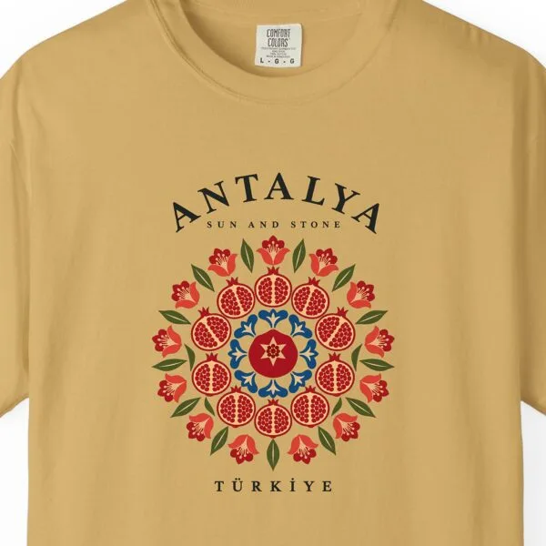 Pomegranate Mandala Sun and Stone Tee