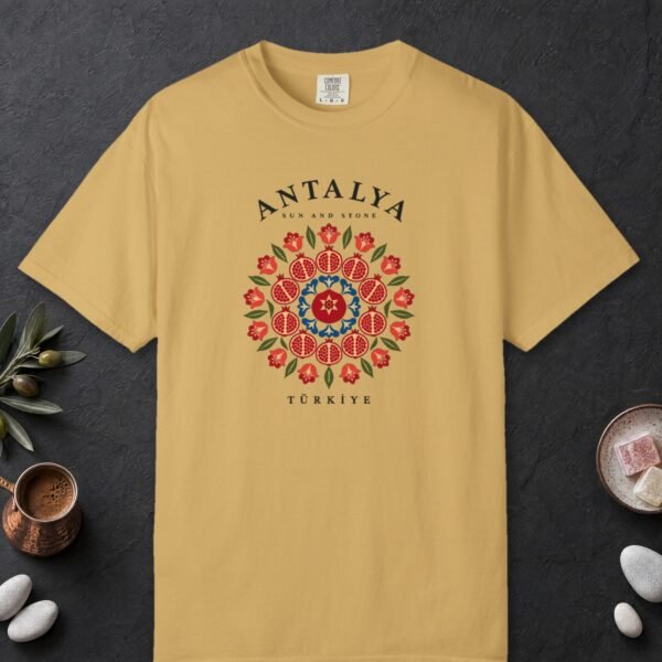 Pomegranate Mandala Sun and Stone Tee