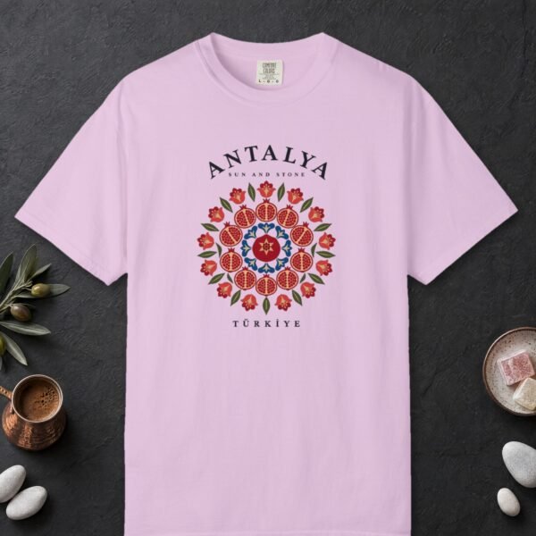 Pomegranate Mandala Sun and Stone Tee