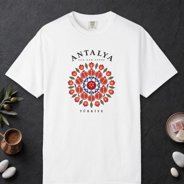 Pomegranate Mandala Sun and Stone Tee