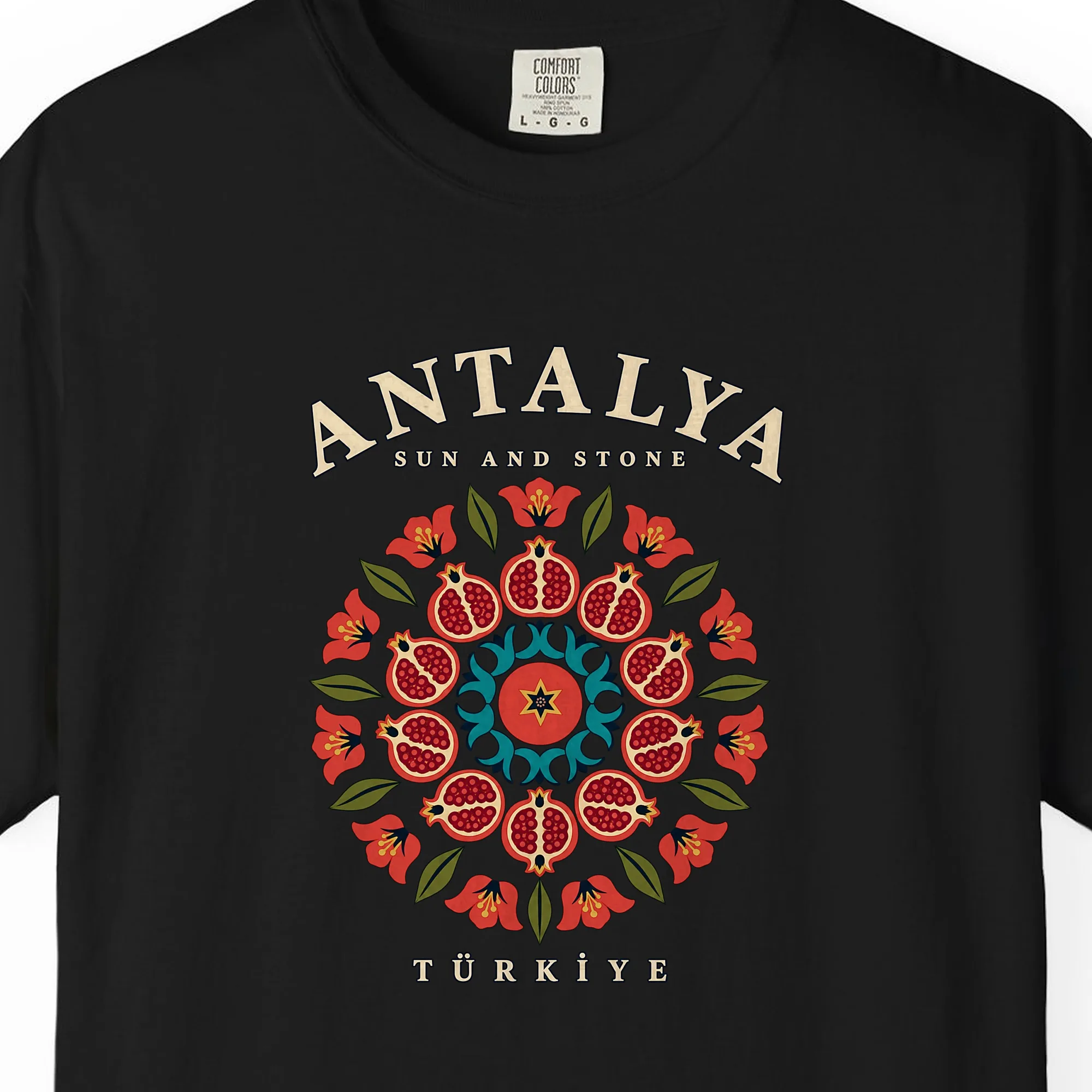 Pomegranate Mandala Tee