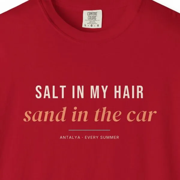 salt-in-my-hair-night-tee-red-chest Salt in My Hair Night Tee