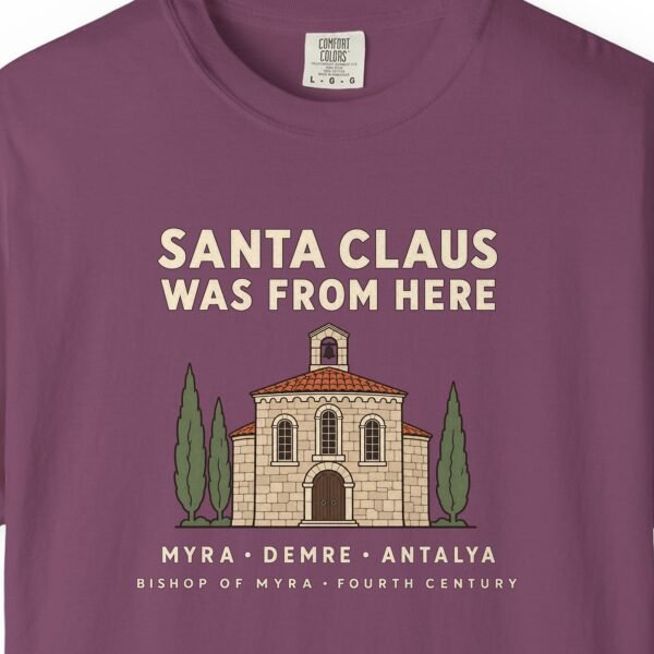 Santa Claus Was from Here Night Tee