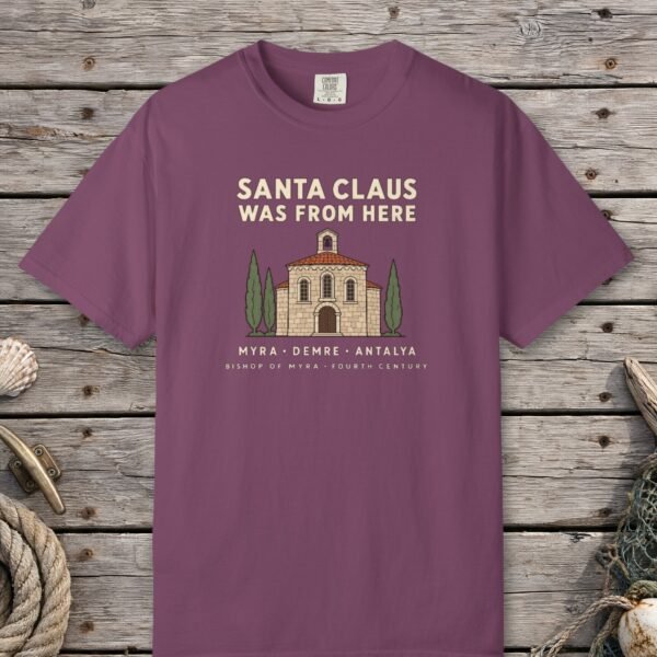 Santa Claus Was from Here Night Tee