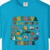 Sea and Mountain Groovy Icons Tee