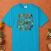 Sea and Mountain Groovy Icons Tee
