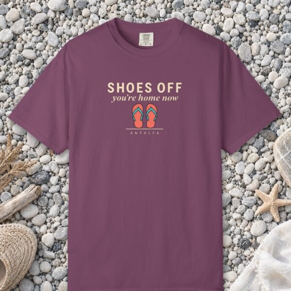 shoes-off-tee-berry-front Shoes Off Tee