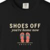 shoes-off-tee-black-chest Shoes Off Tee