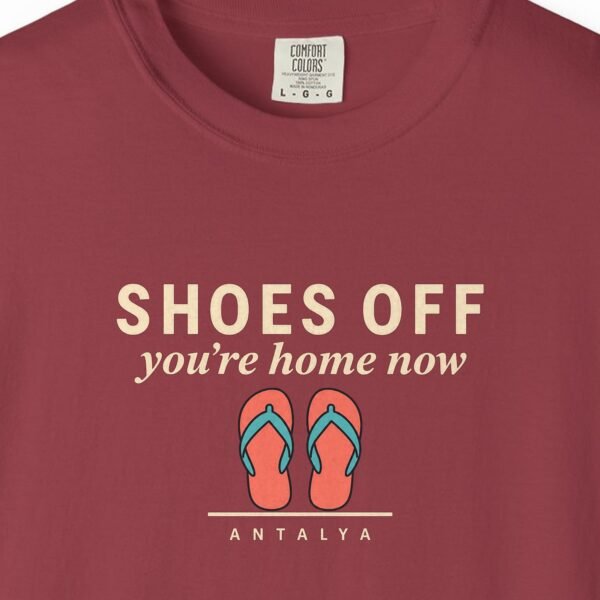 shoes-off-tee-chili-chest Shoes Off Tee