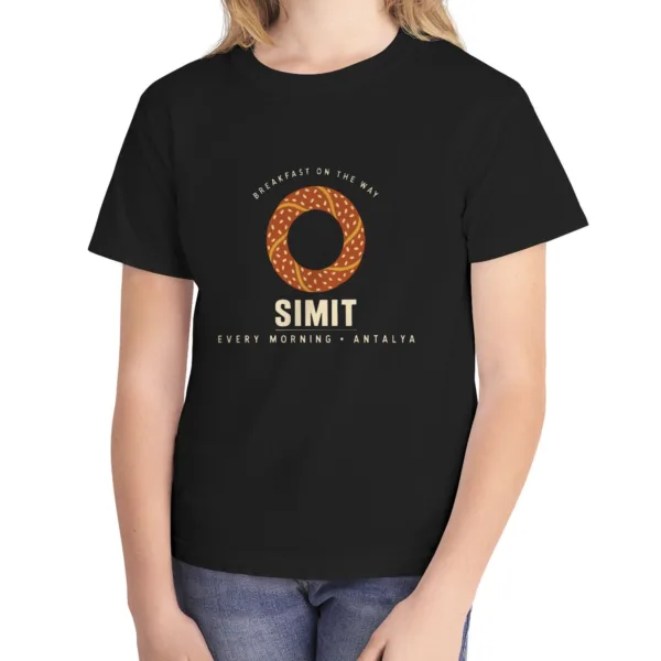 simit-night-kids-tee-black-front Simit Night Kids Tee