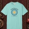 sunshine-coast-rosette-tee-chalky-mint-front Sunshine Coast Rosette Tee
