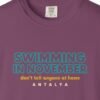 Swimming in November Neon Tee