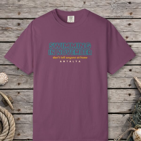 Swimming in November Neon Tee