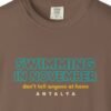 Swimming in November Neon Tee