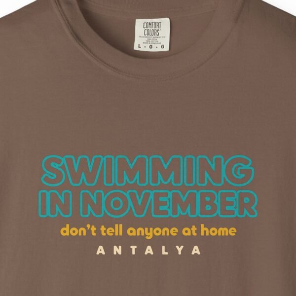 Swimming in November Neon Tee