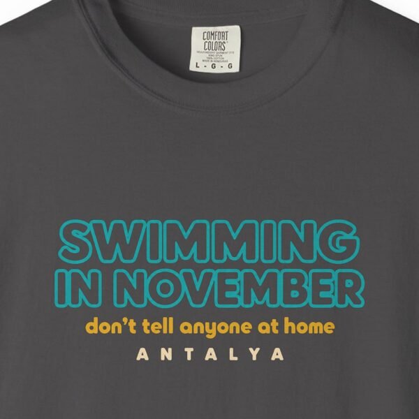 Swimming in November Neon Tee