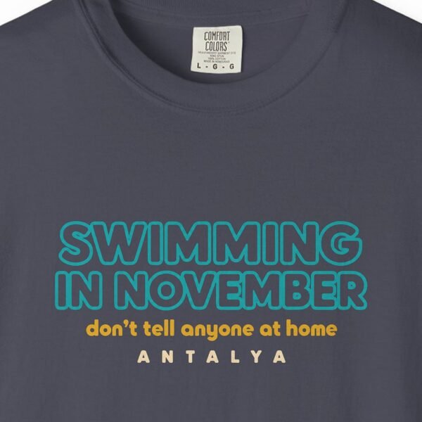 Swimming in November Neon Tee