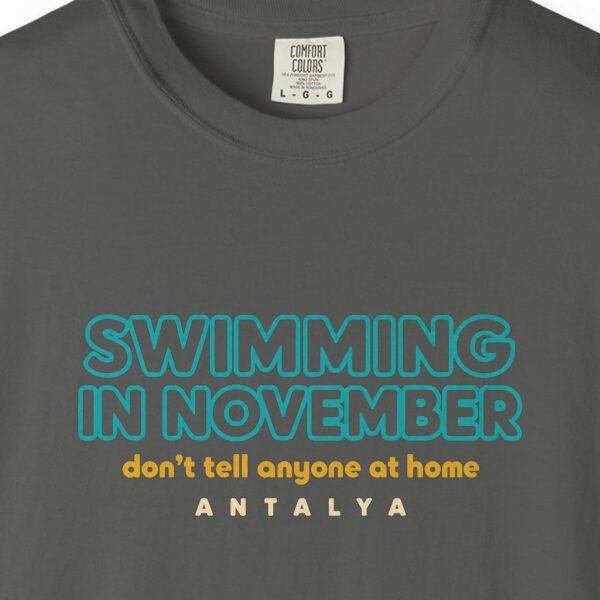 Swimming in November Neon Tee