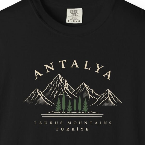 Taurus Mountains Engraving Night Tee