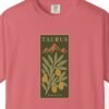 taurus-olive-panel-night-tee-watermelon-chest Taurus Olive Panel Night Tee