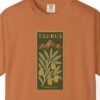 taurus-olive-panel-night-tee-yam-chest Taurus Olive Panel Night Tee