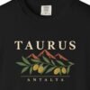 Taurus Olive Tee