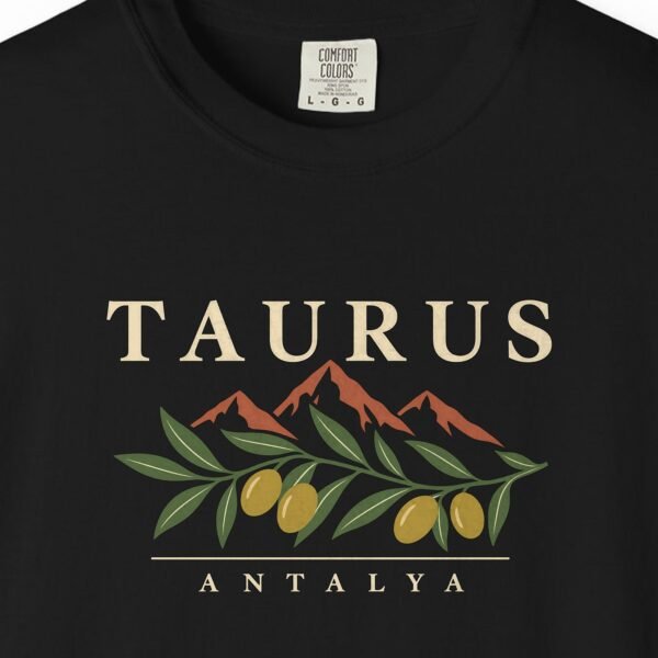 Taurus Olive Tee