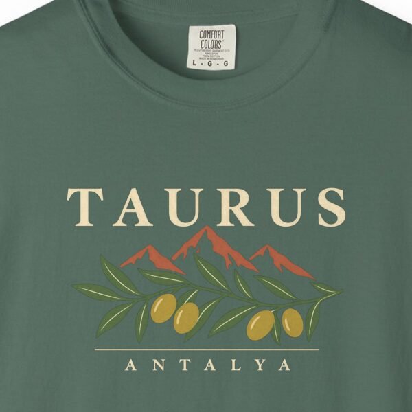 Taurus Olive Tee